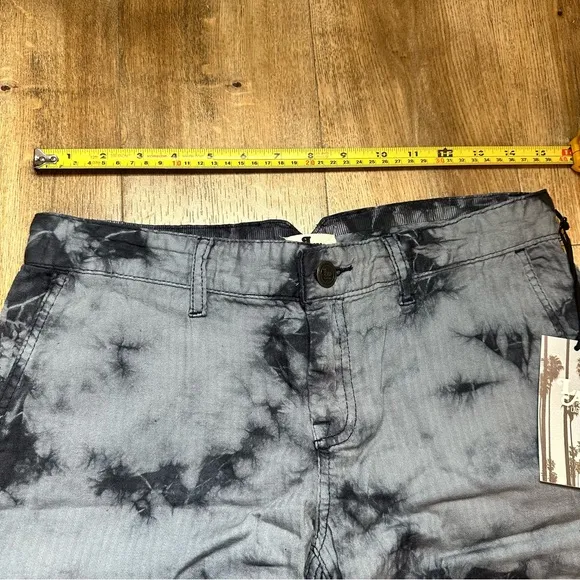 NWT L'agence La'T Grey Tie Dye Boyfriend Pants Size 25