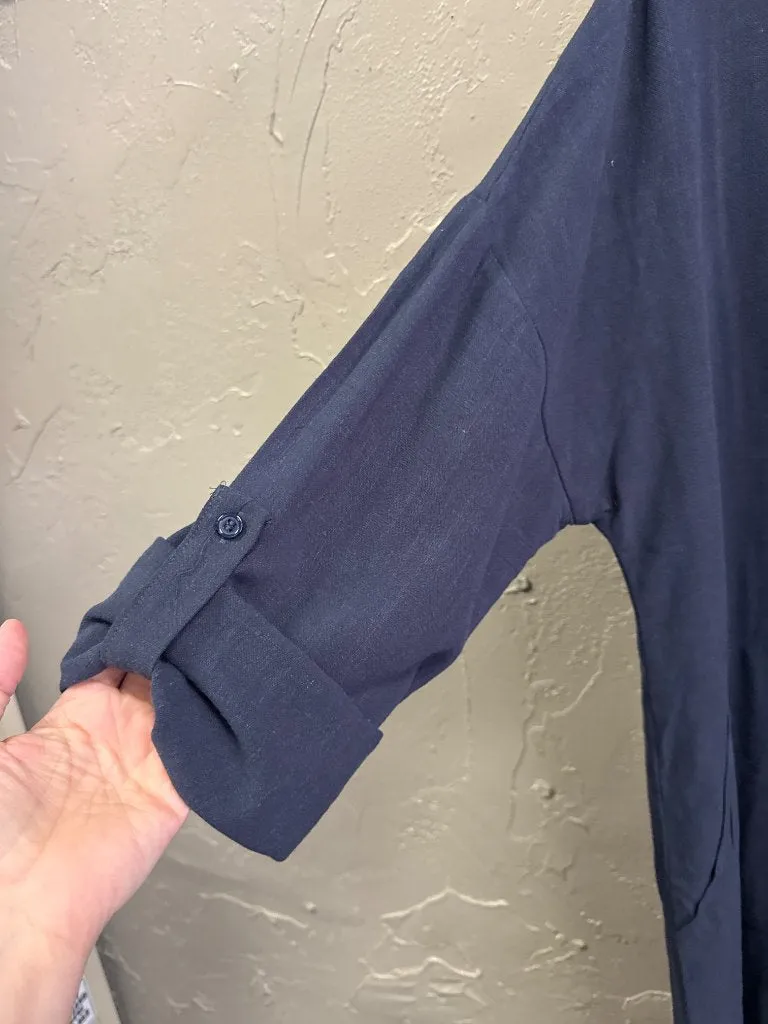 NWT MAXI SHIRT DRESS