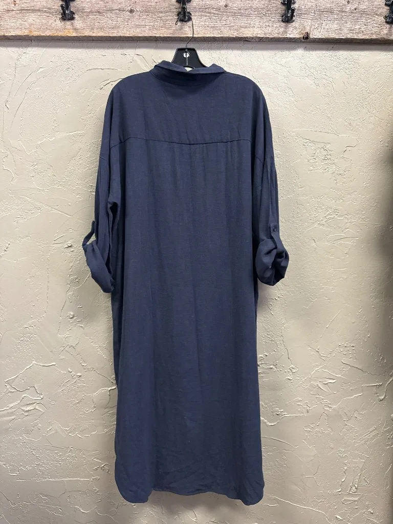 NWT MAXI SHIRT DRESS