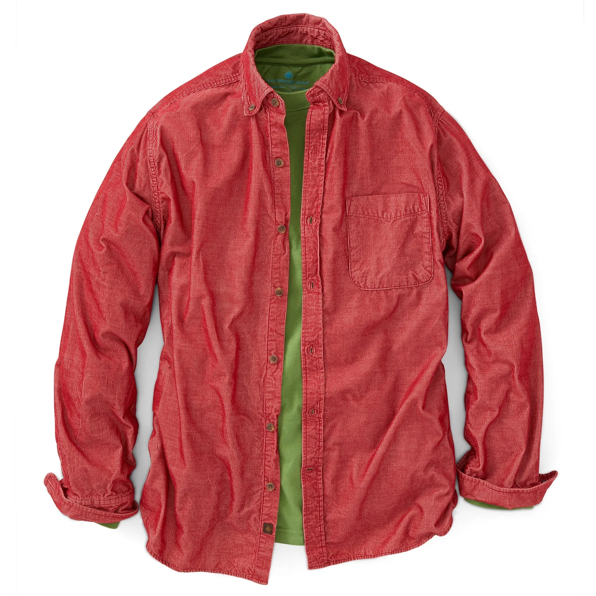 Old Steamboat Solid Corduroy Shirt
