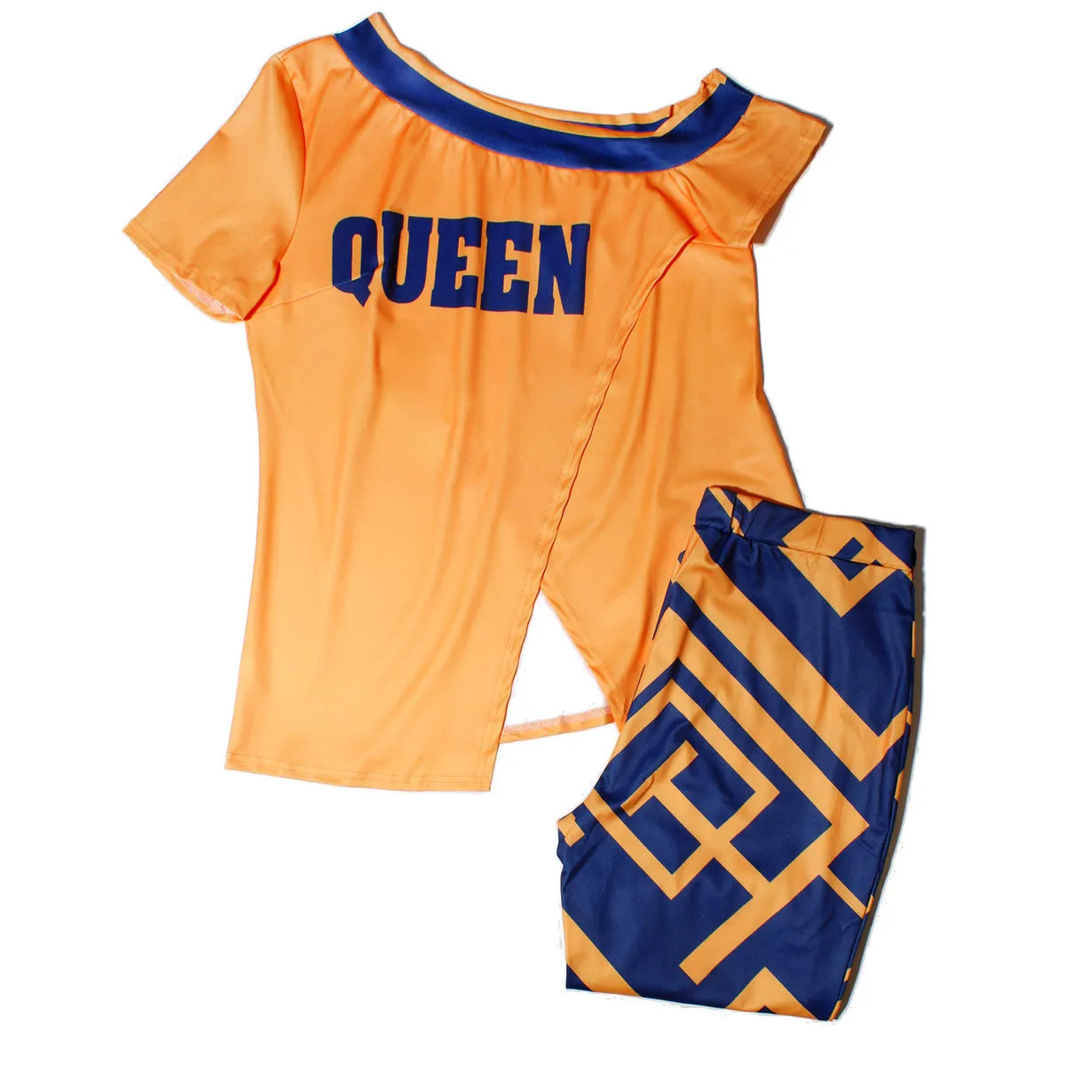 Orange Queen Outfit Set