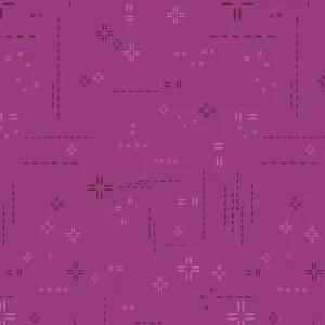Orchidberry - Decostitch Elements - Quilting Cotton- 1/2 Metre