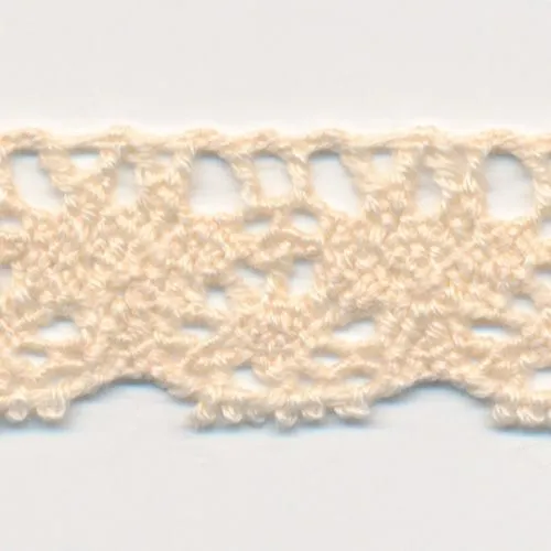 Organic Cotton Torchon Lace #00 Ecru