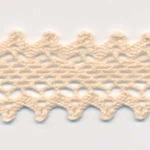 Organic Cotton Torchon Lace #00 Ecru