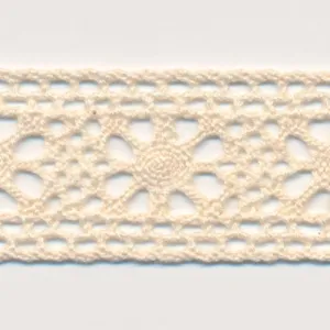 Organic Cotton Torchon Lace #00 Ecru