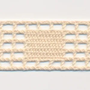 Organic Cotton Torchon Lace #00 Ecru