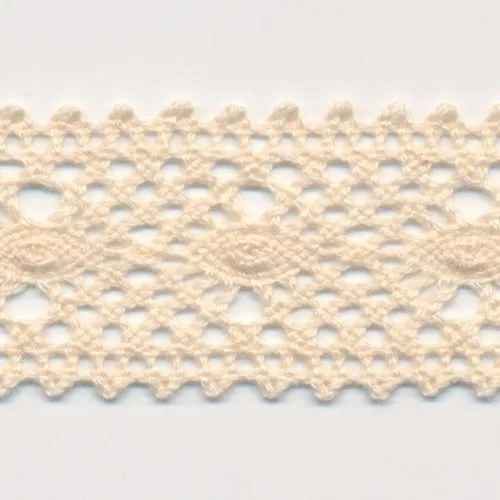 Organic Cotton Torchon Lace #00 Ecru