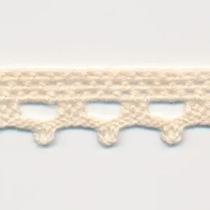 Organic Cotton Torchon Lace #00 Ecru