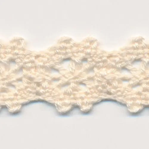 Organic Cotton Torchon Lace #00 Ecru