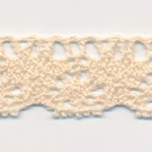 Organic Cotton Torchon Lace #00 Ecru