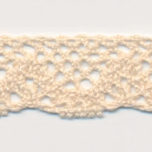 Organic Cotton Torchon Lace #00 Ecru
