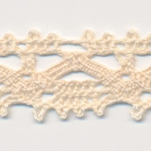 Organic Cotton Torchon Lace #00 Ecru