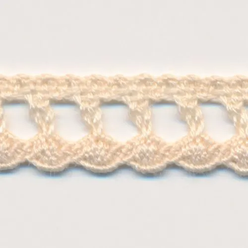 Organic Cotton Torchon Lace #00 Ecru