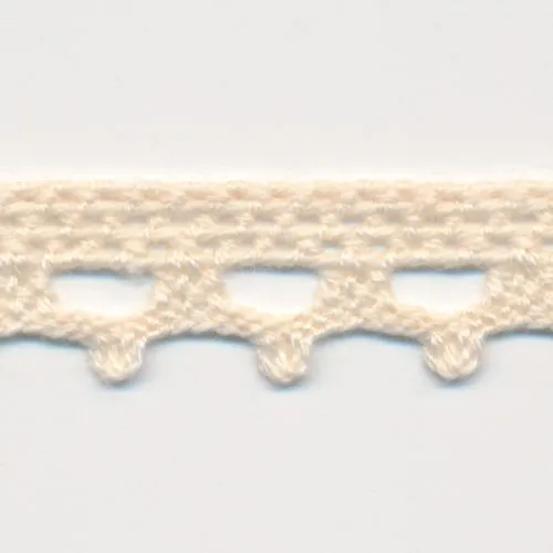 Organic Cotton Torchon Lace #00 Ecru
