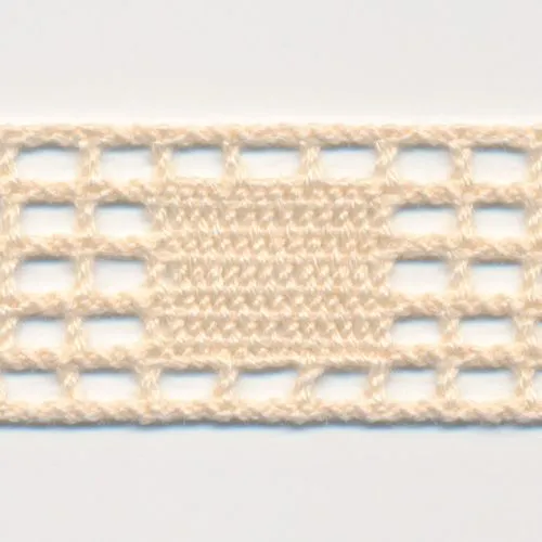 Organic Cotton Torchon Lace #00 Ecru