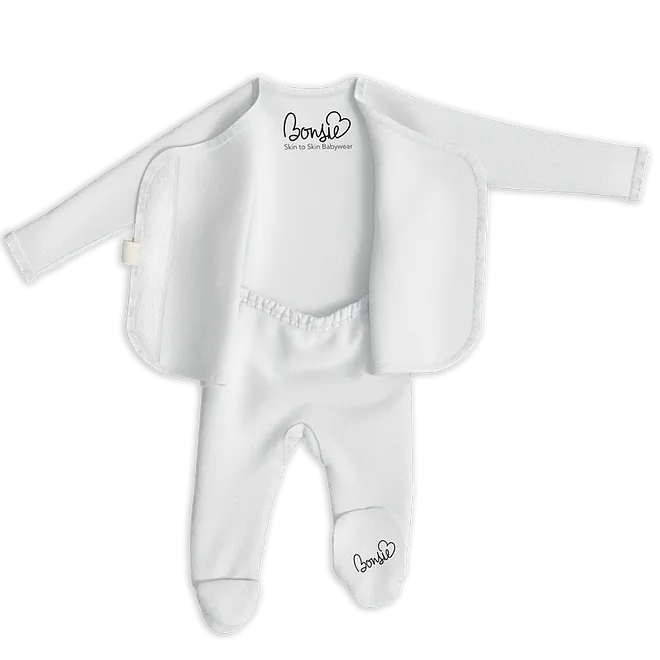 Organic Footed Romper - Milk