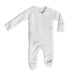 Organic Footed Romper - Milk