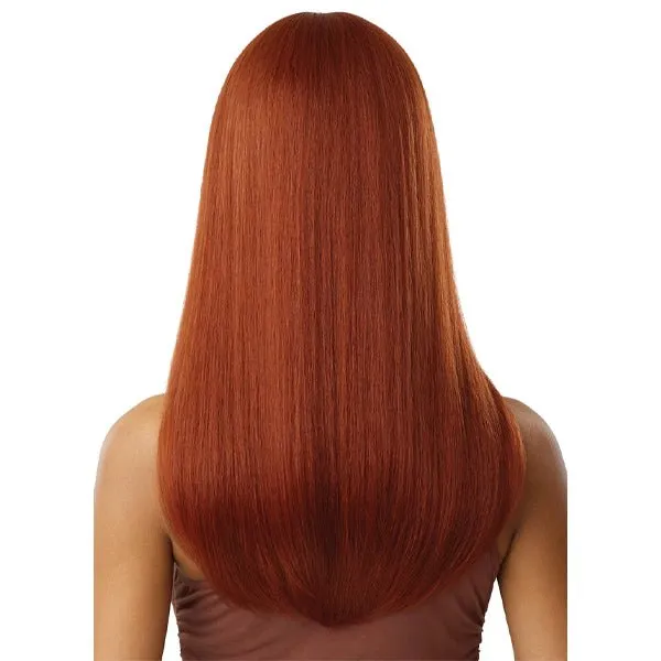 Outre Human Hair Blend 5x5 Lace Closure Wig - HHB NATURAL YAKI 22"