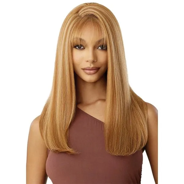 Outre Human Hair Blend 5x5 Lace Closure Wig - HHB NATURAL YAKI 22"