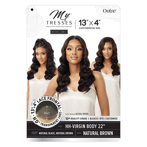 Outre My Tresses Black Label HD 13x4 Lace Front Wig - VIRGIN BODY 22"