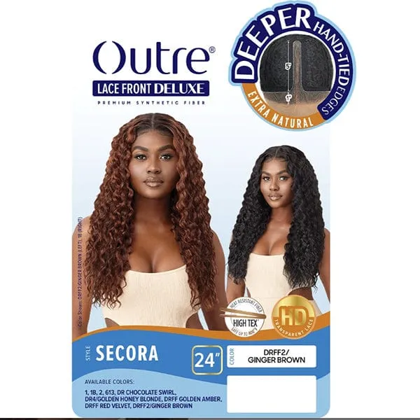 Outre Synthetic Hair HD Lace Front Deluxe Wig - SECORA
