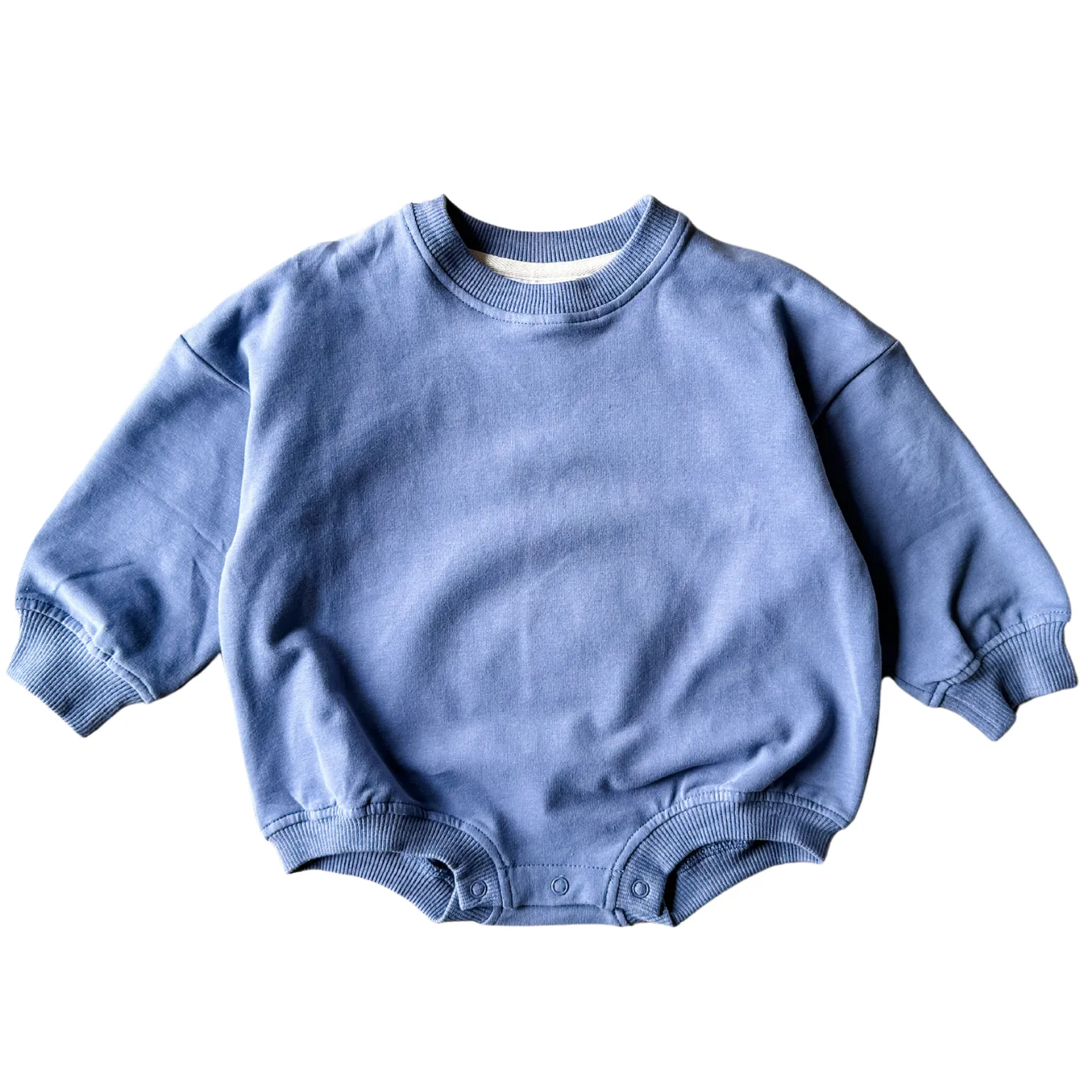 Oversized Cozy Romper - Dreamy Blue