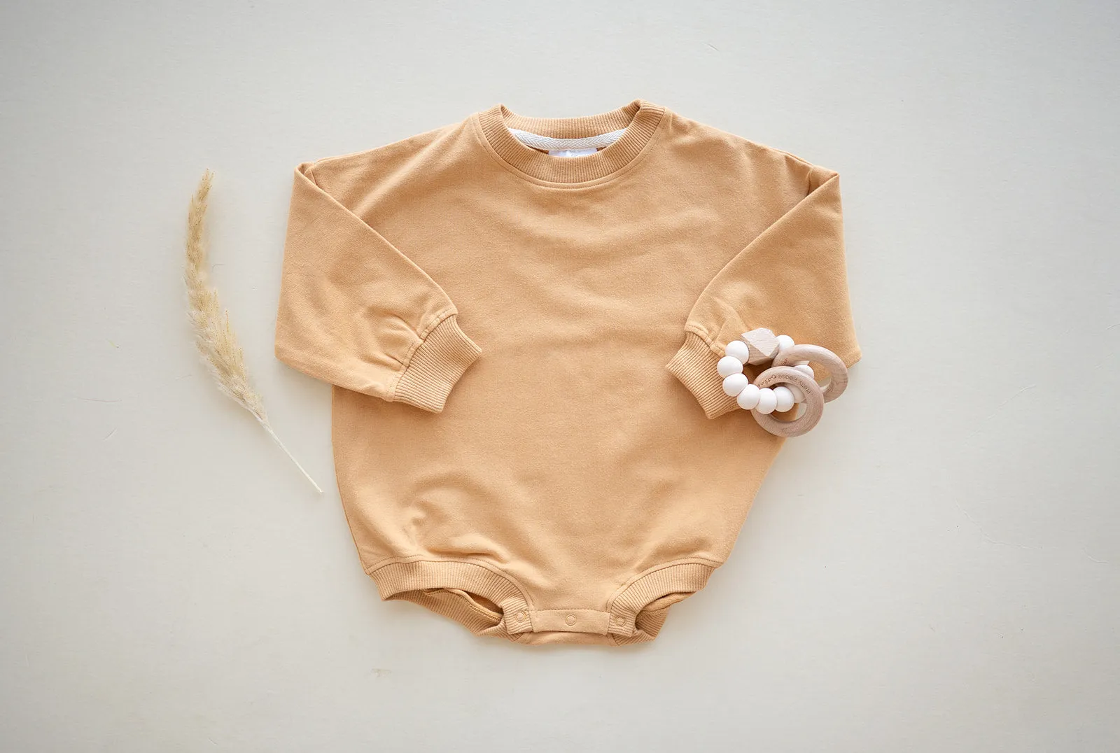 Oversized Cozy Romper - Marigold
