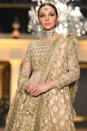 Pakistani Short Peplum Lehnga for Wedding #J4326