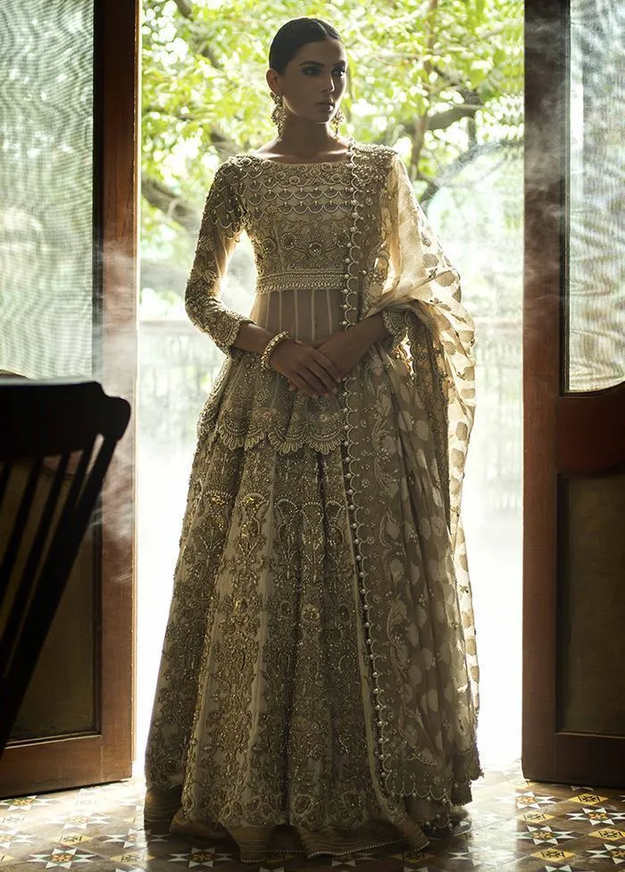 Pakistani Short Peplum Lehnga for Wedding #J4326