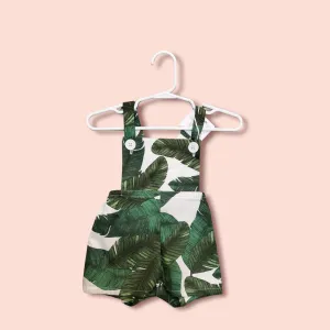 Palm Baby Romper - 0-3 Months
