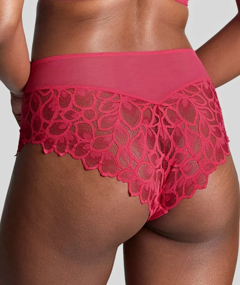 Panache Allure Deep Brief - Raspberry