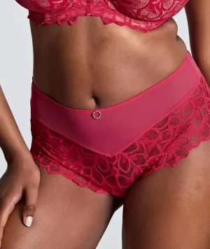 Panache Allure Deep Brief - Raspberry