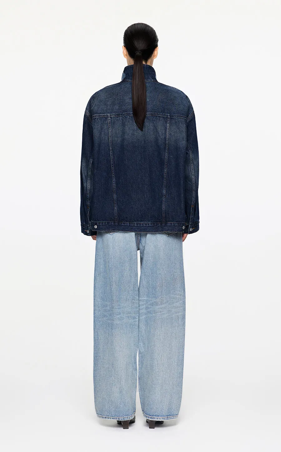 Pants / JNBY Wide-leg Cotton Jeans