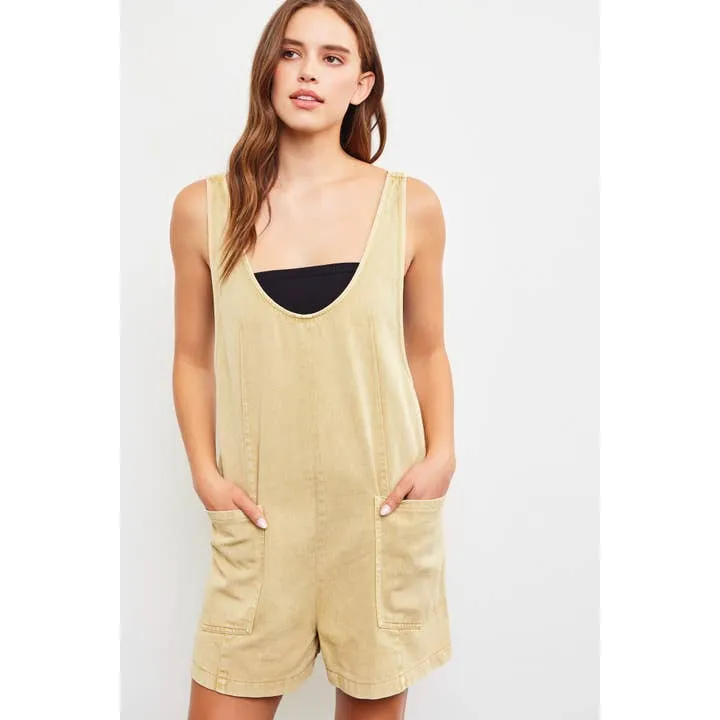 PATCH POCKET ROMPER