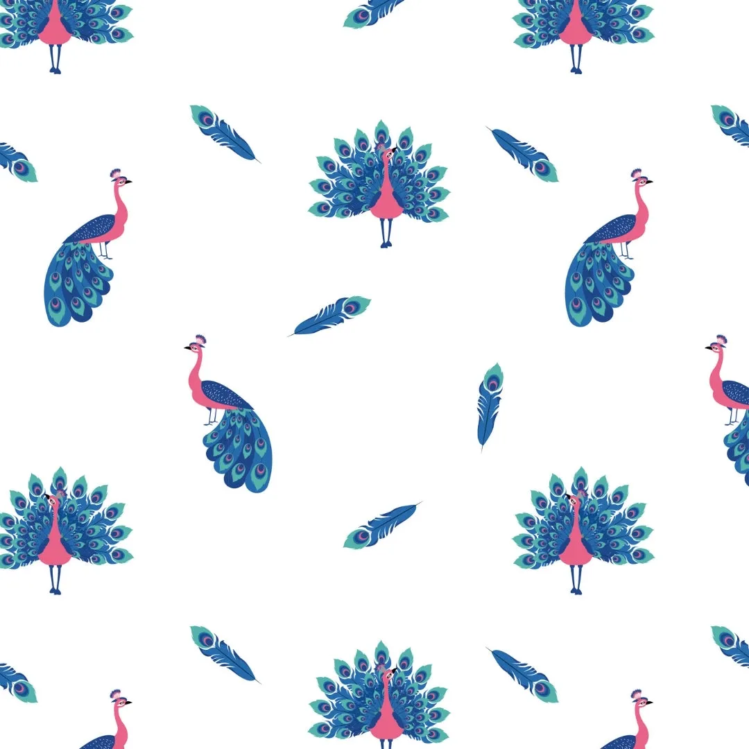 Peacock | Long Sleeve Bubble Romper