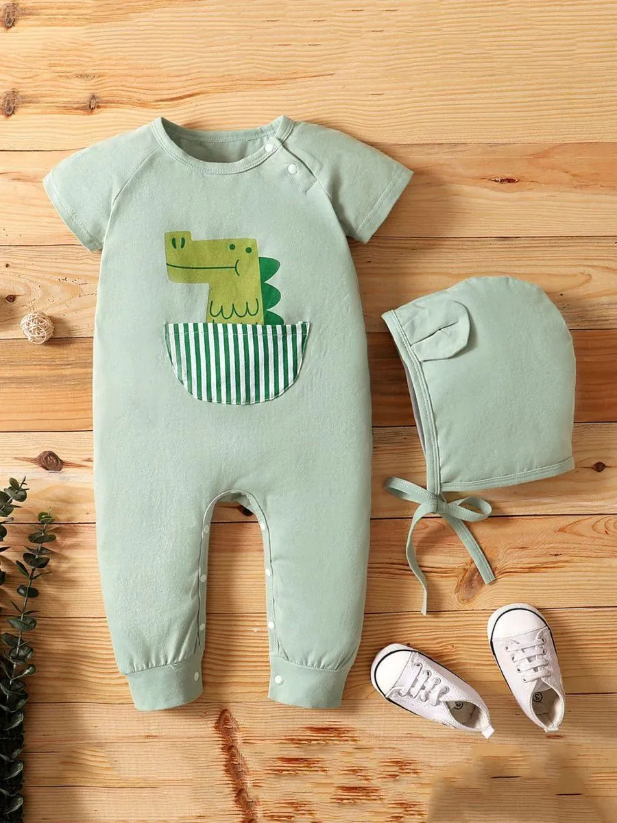 Peekaboo Pouch Sleepsuit Set
