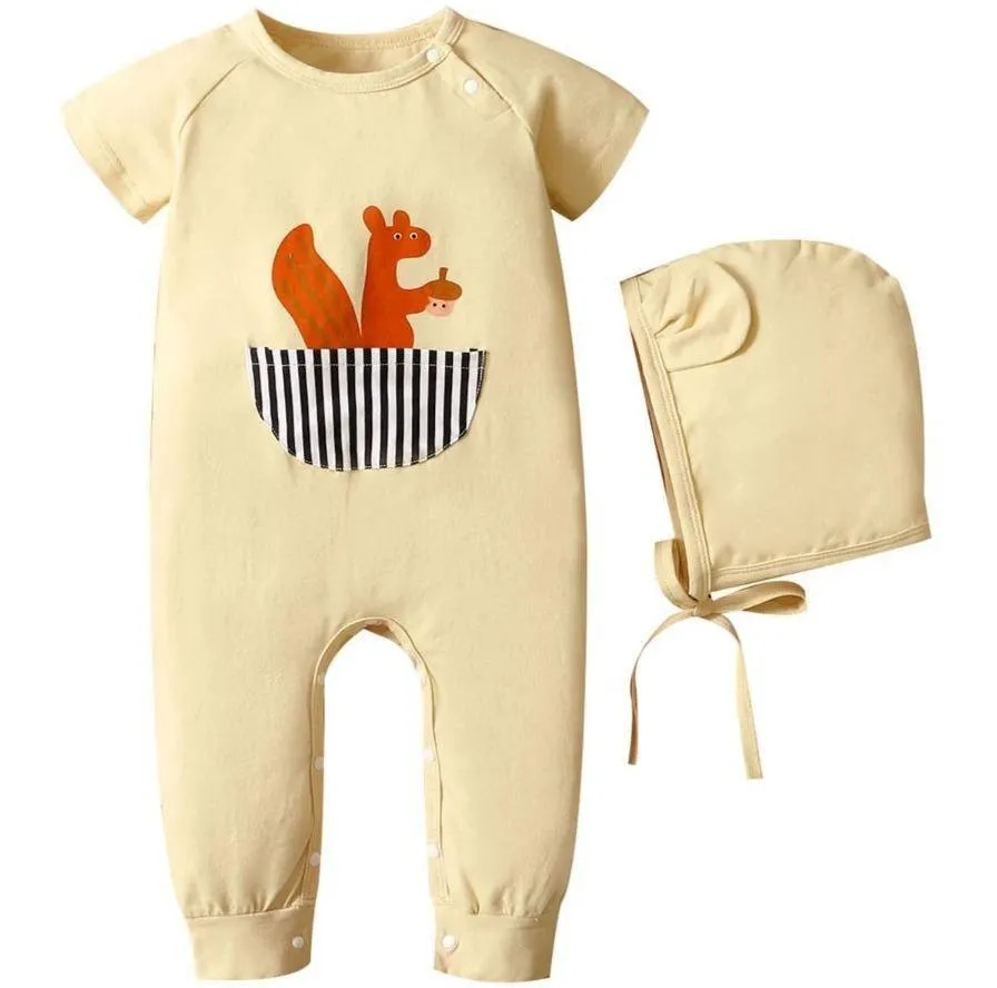 Peekaboo Pouch Sleepsuit Set