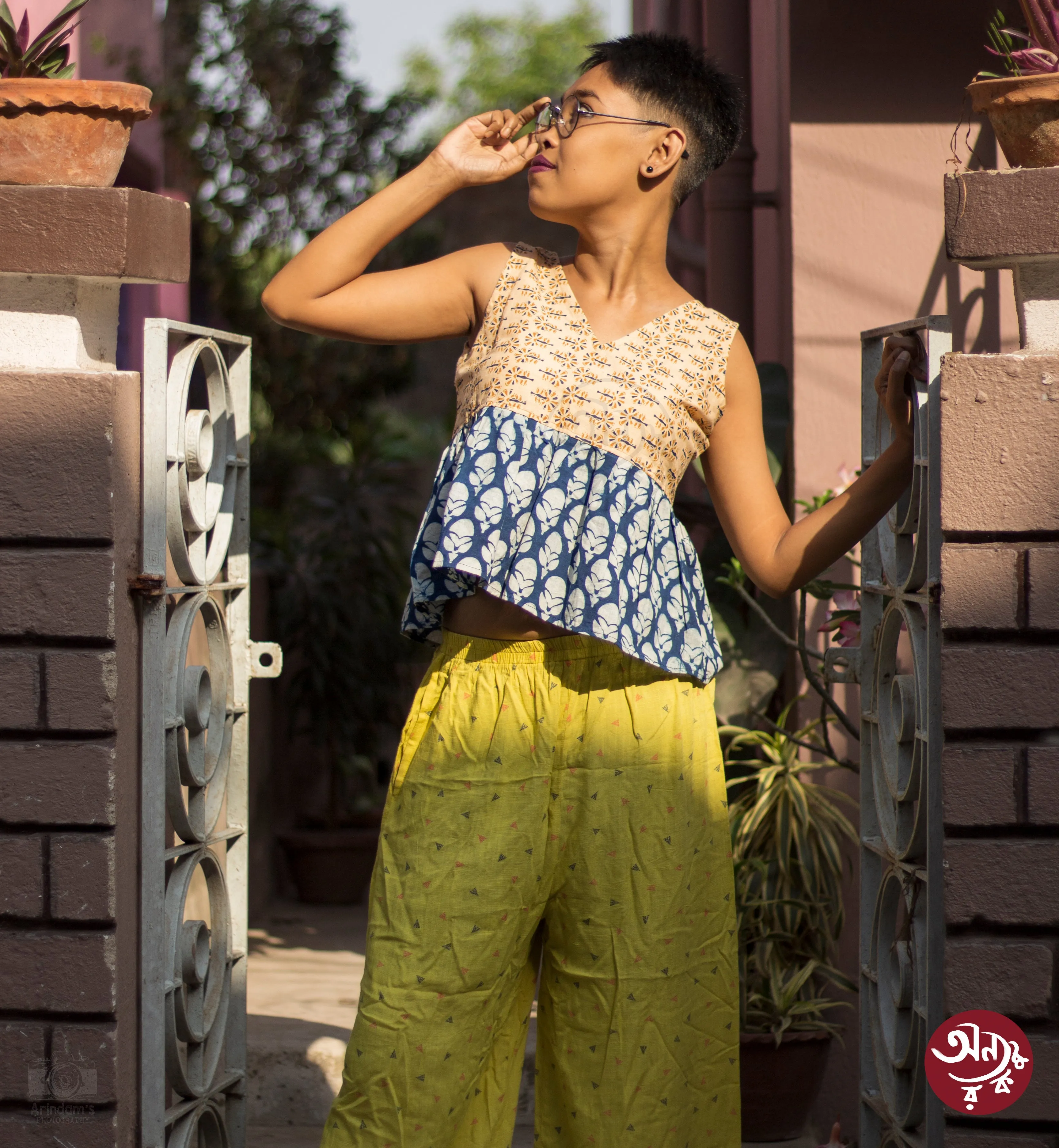 Peplum crop top