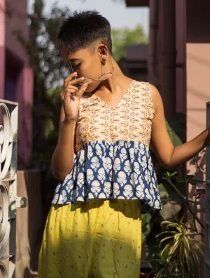Peplum crop top