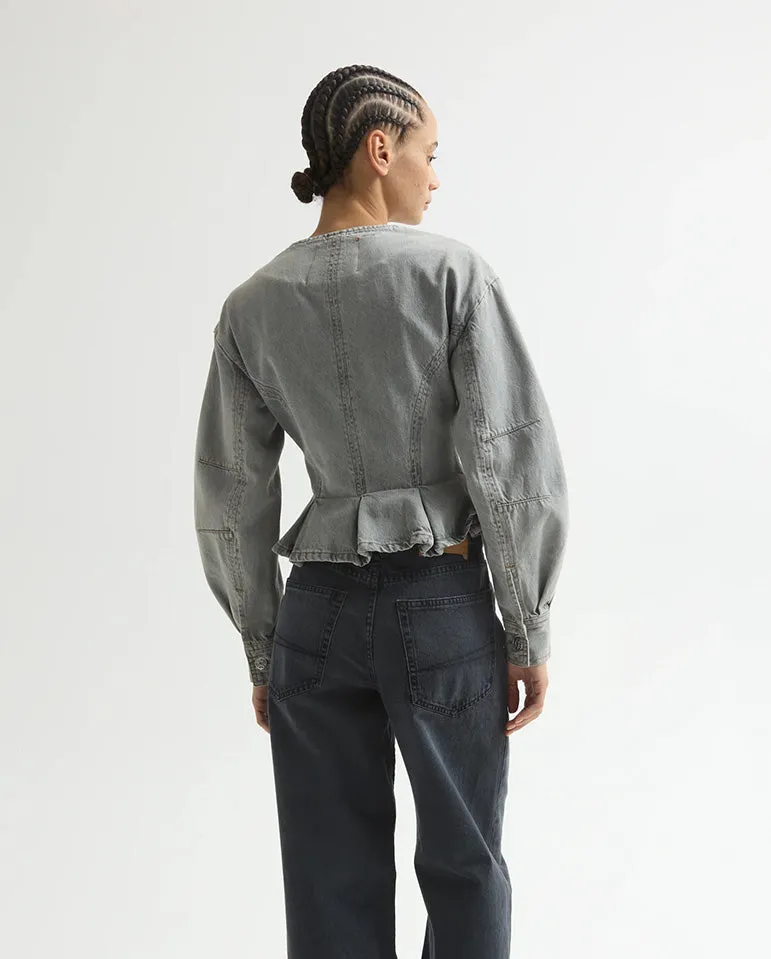 Peplum Jacket Lunar