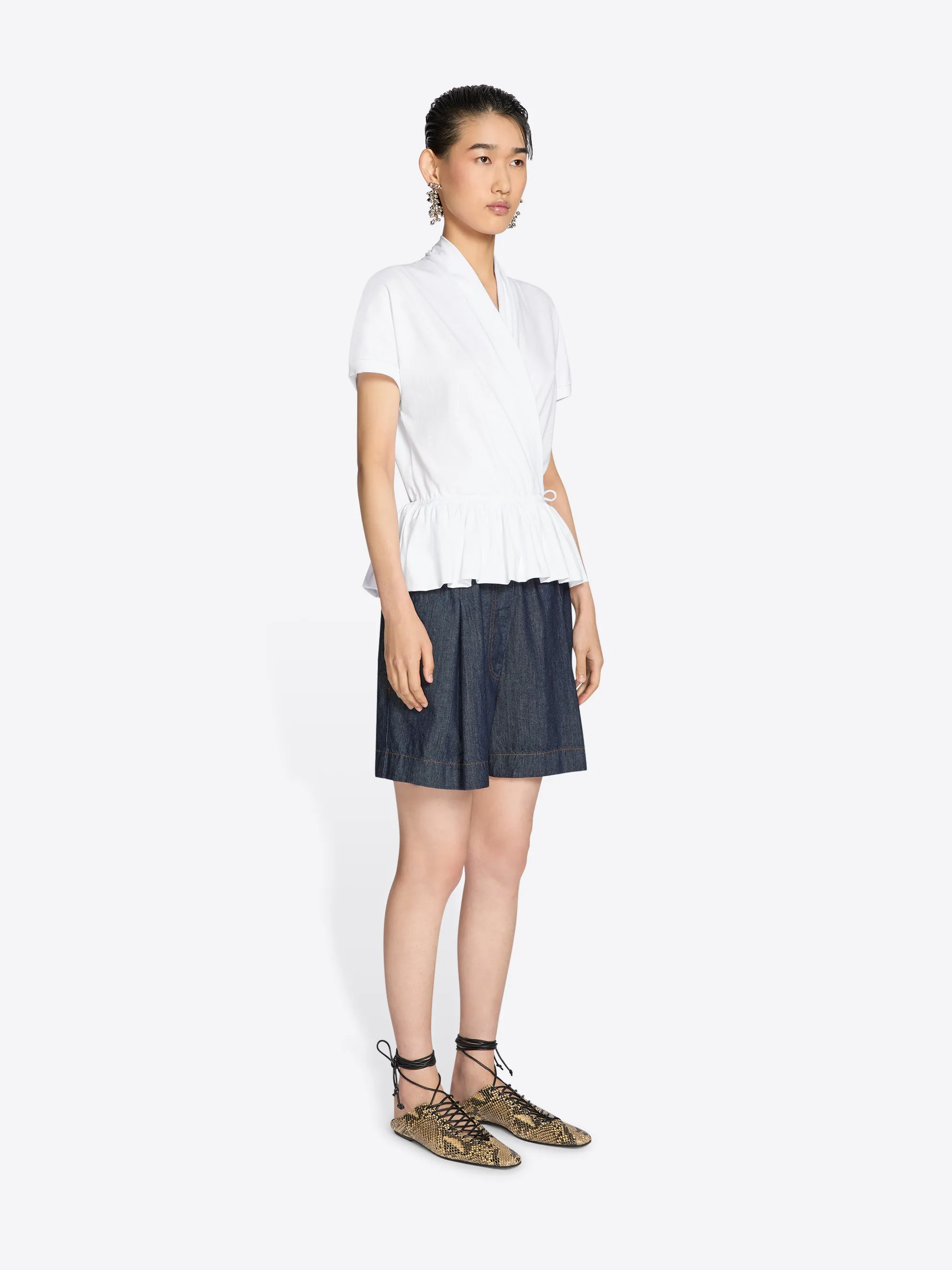 Peplum tee