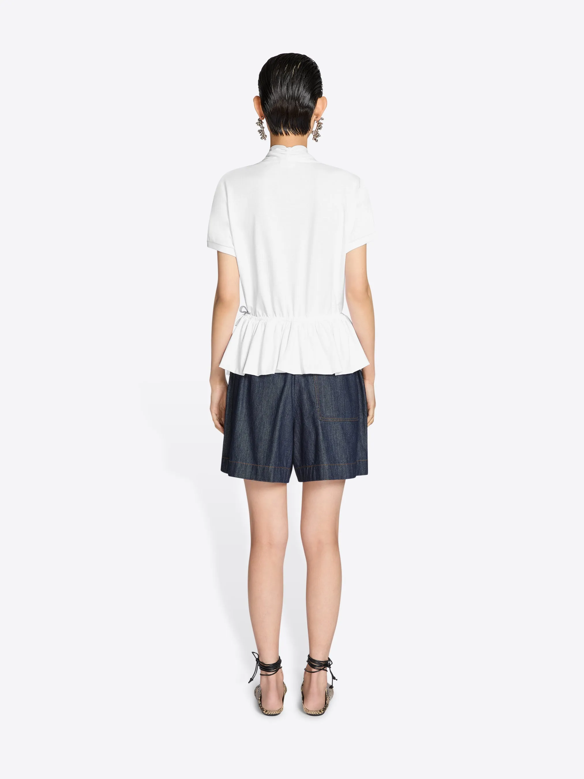 Peplum tee