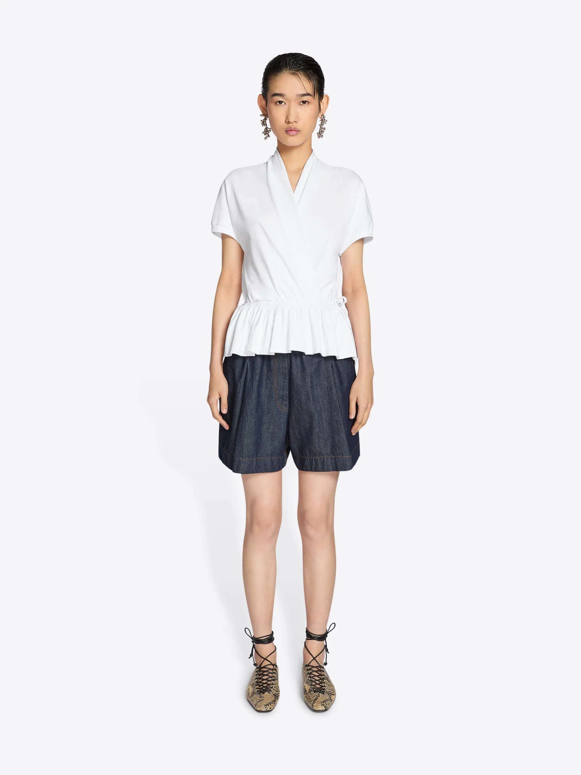 Peplum tee