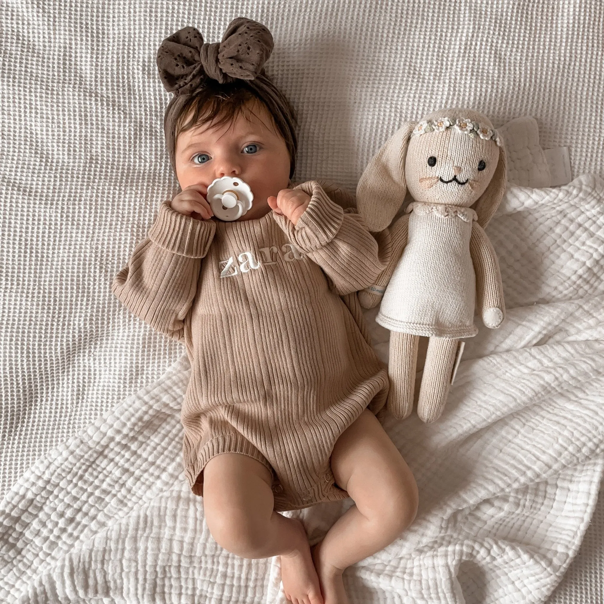Personalised Knitted Romper