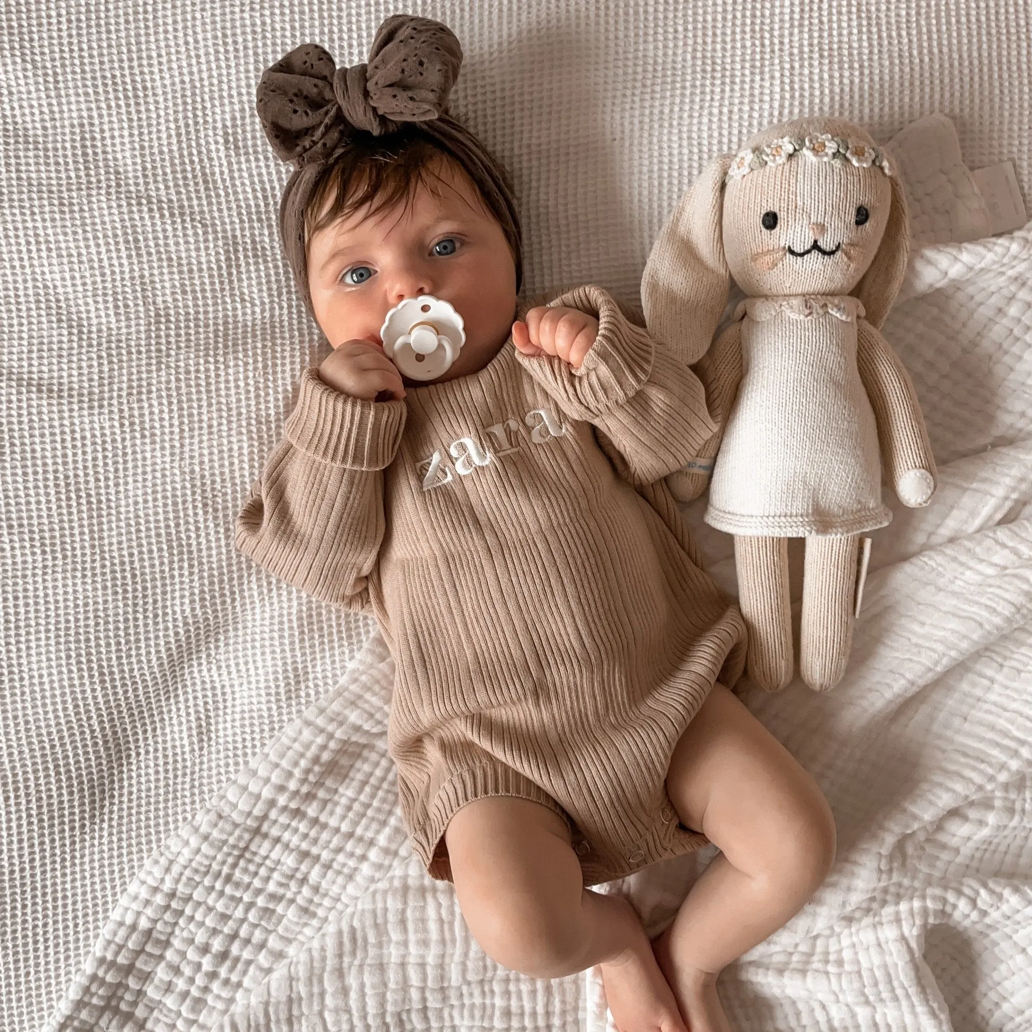 Personalised Knitted Romper