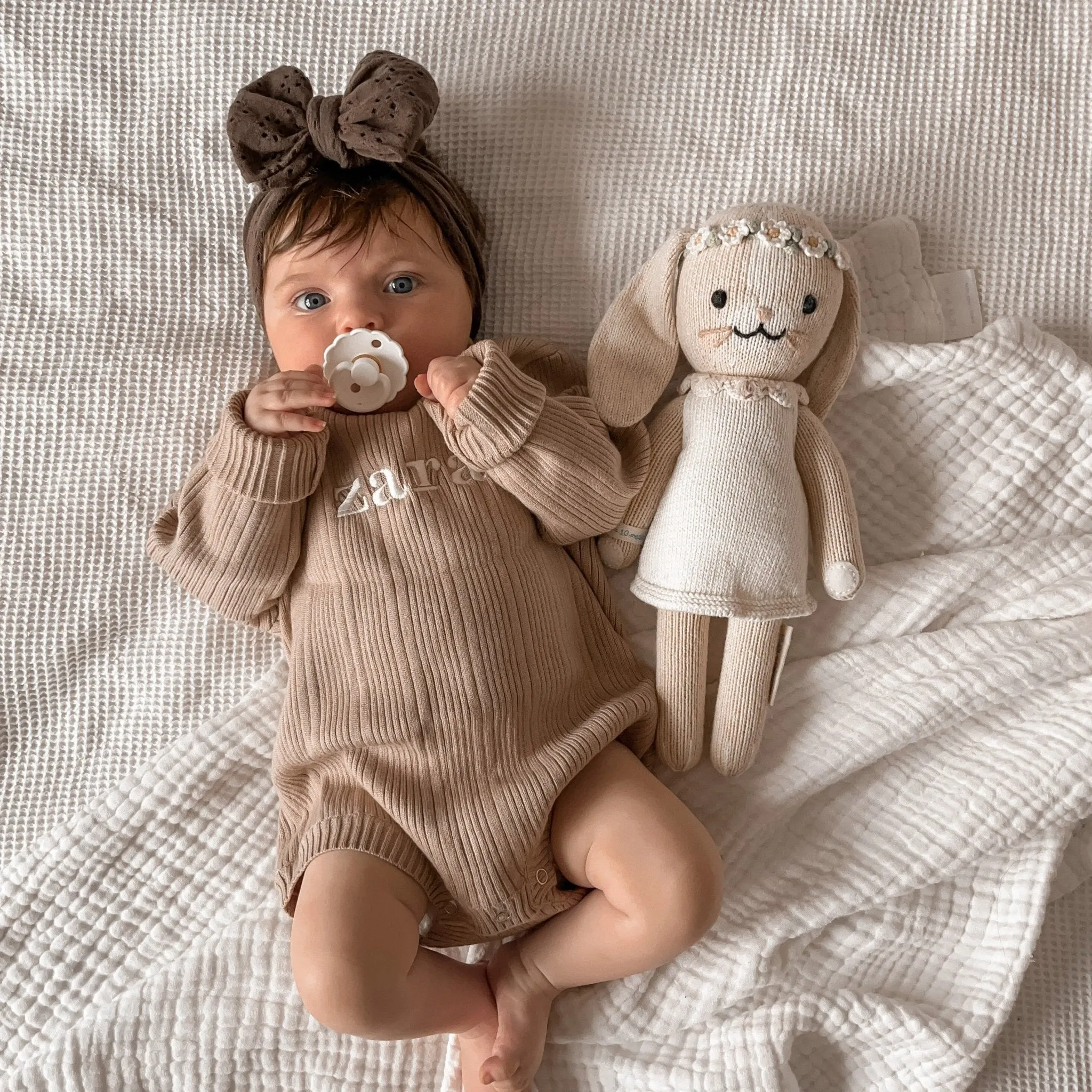 Personalised Knitted Romper