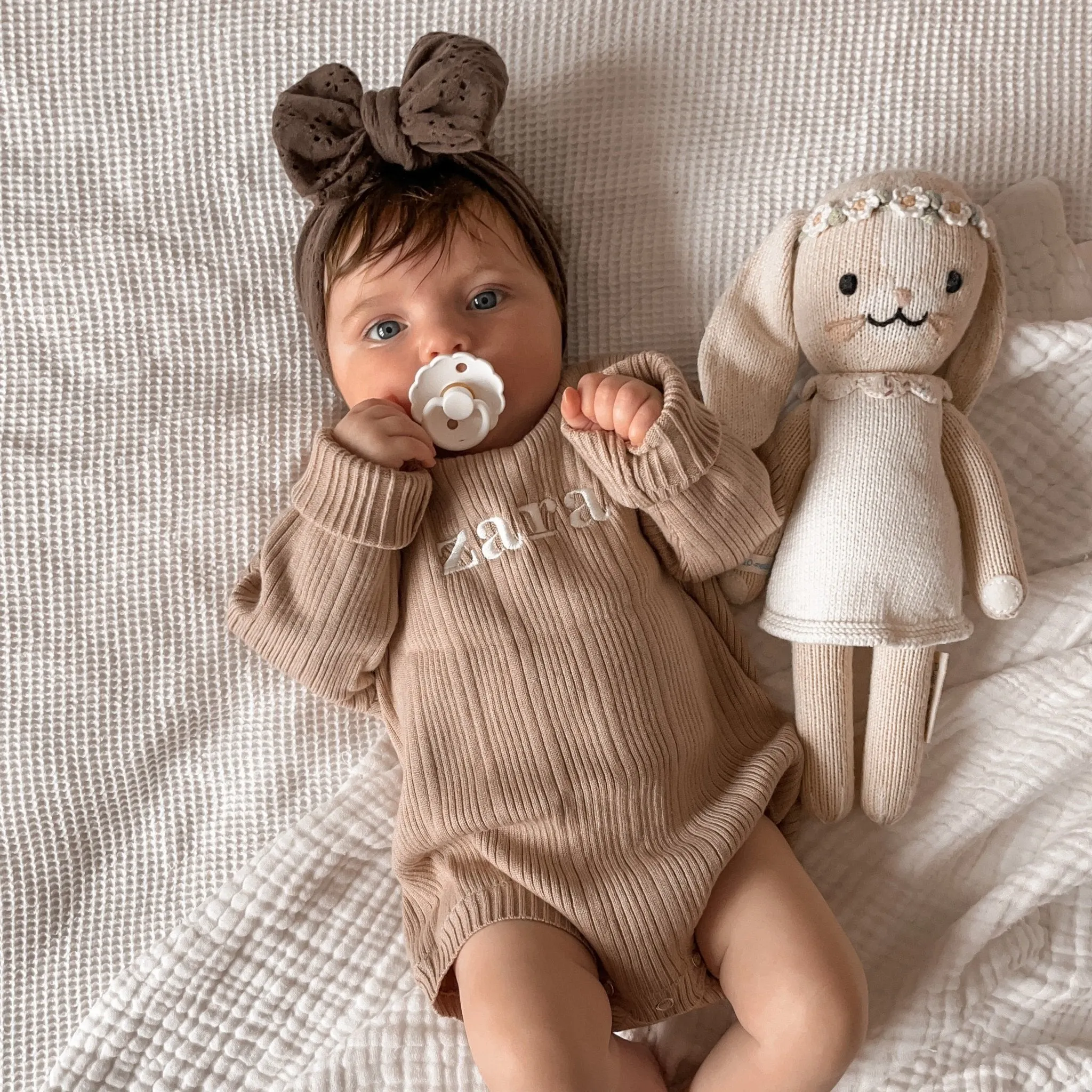 Personalised Knitted Romper