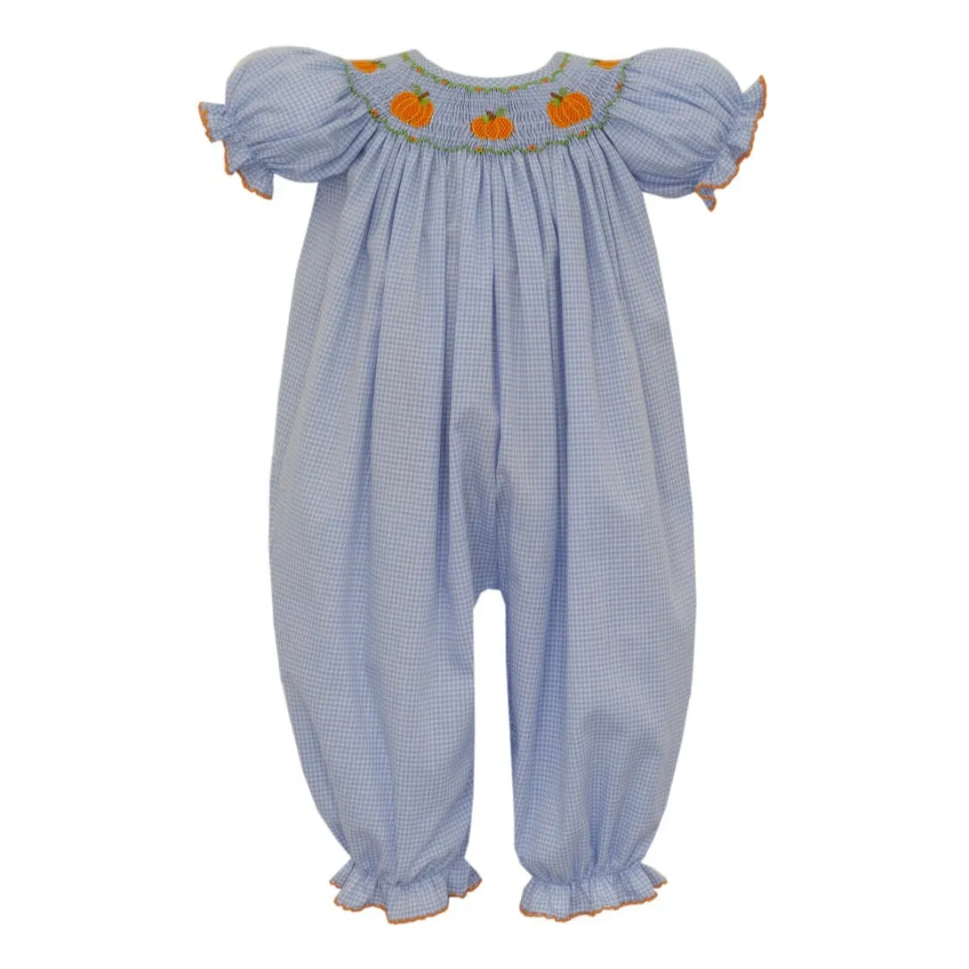 Petit Bebe Pumpkin Long Bubble - Blue