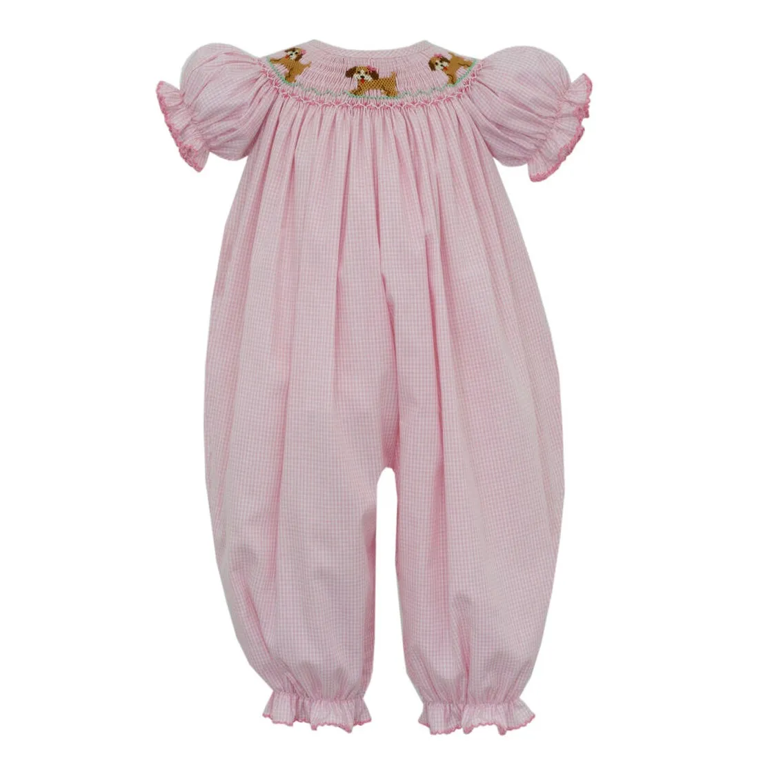 Petit Bebe Puppies Long Bubble - Pink