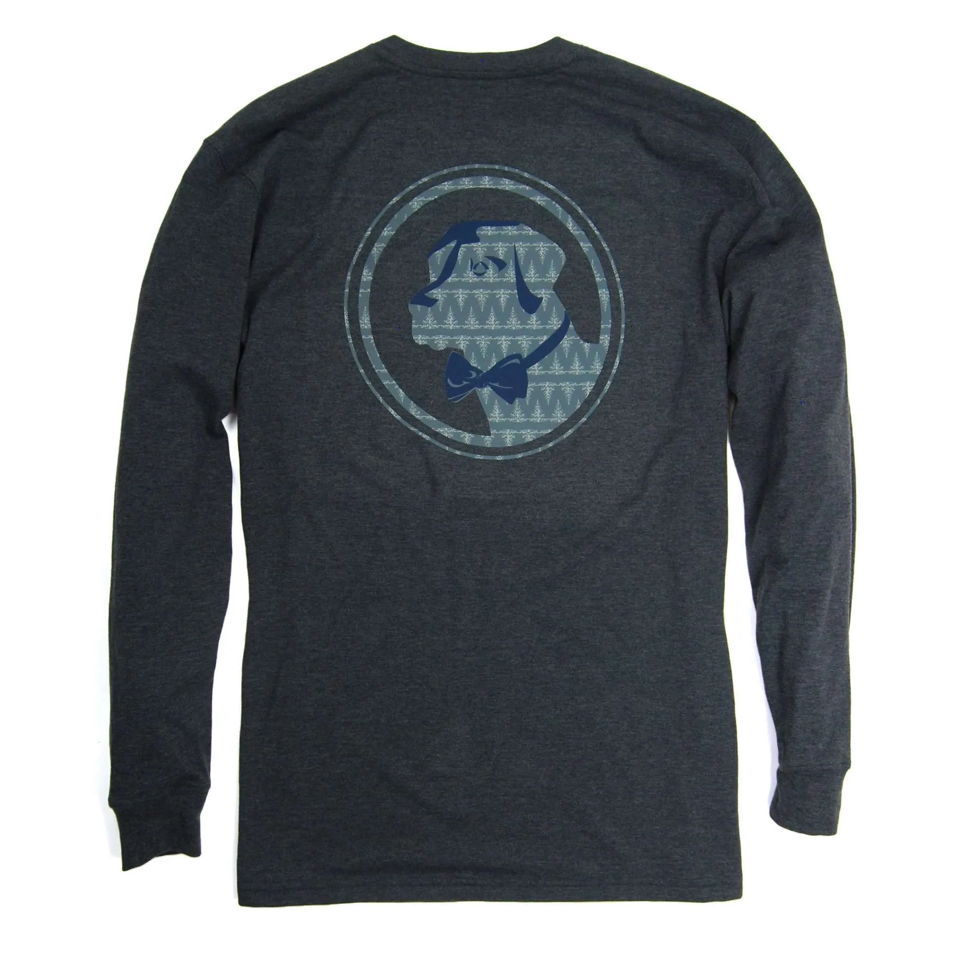 Pine Original Logo Tee - Heather Blueberry